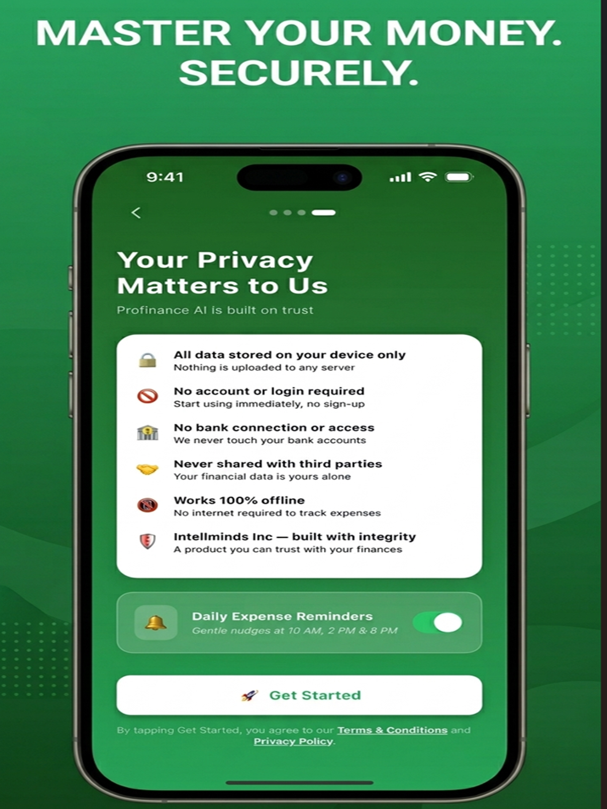 Profinance AI: Scan & Budget