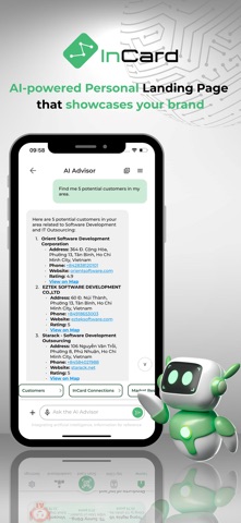 InCard: Agentic AI & Contacts Screenshot 2 of 8
