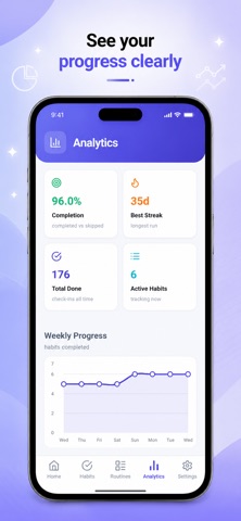 Stride Meld - Habit Tracker Screenshot 6 of 7
