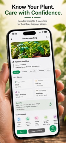 PlantMind: Plant identifier iPhone screenshot