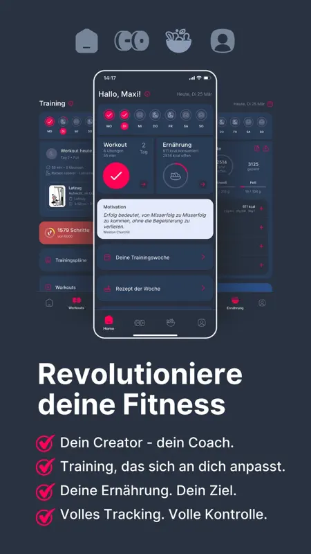 GYMKY - Fitness & KI Ernährung screenshot 2 of 8