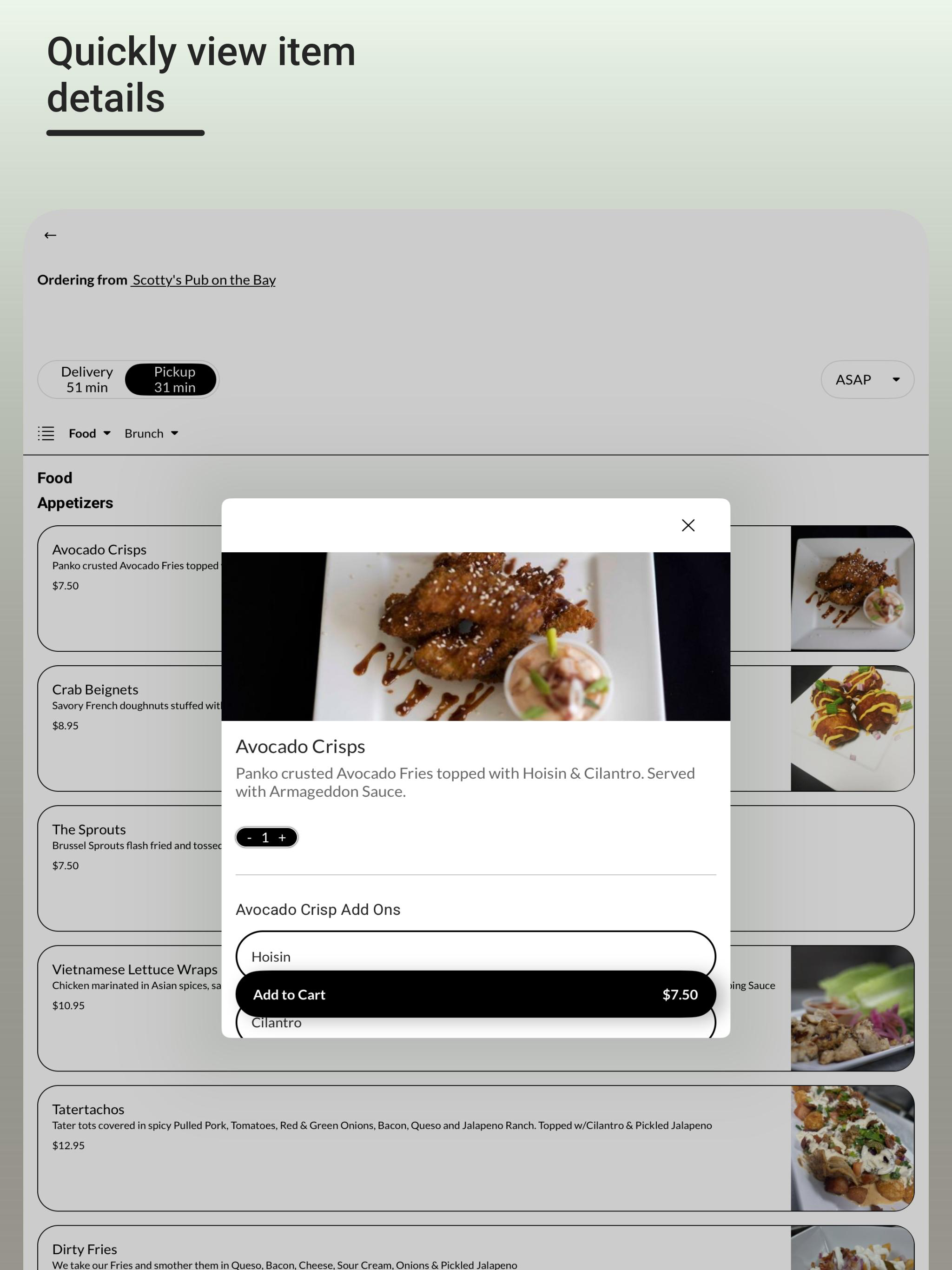 Scotty's Pub App
