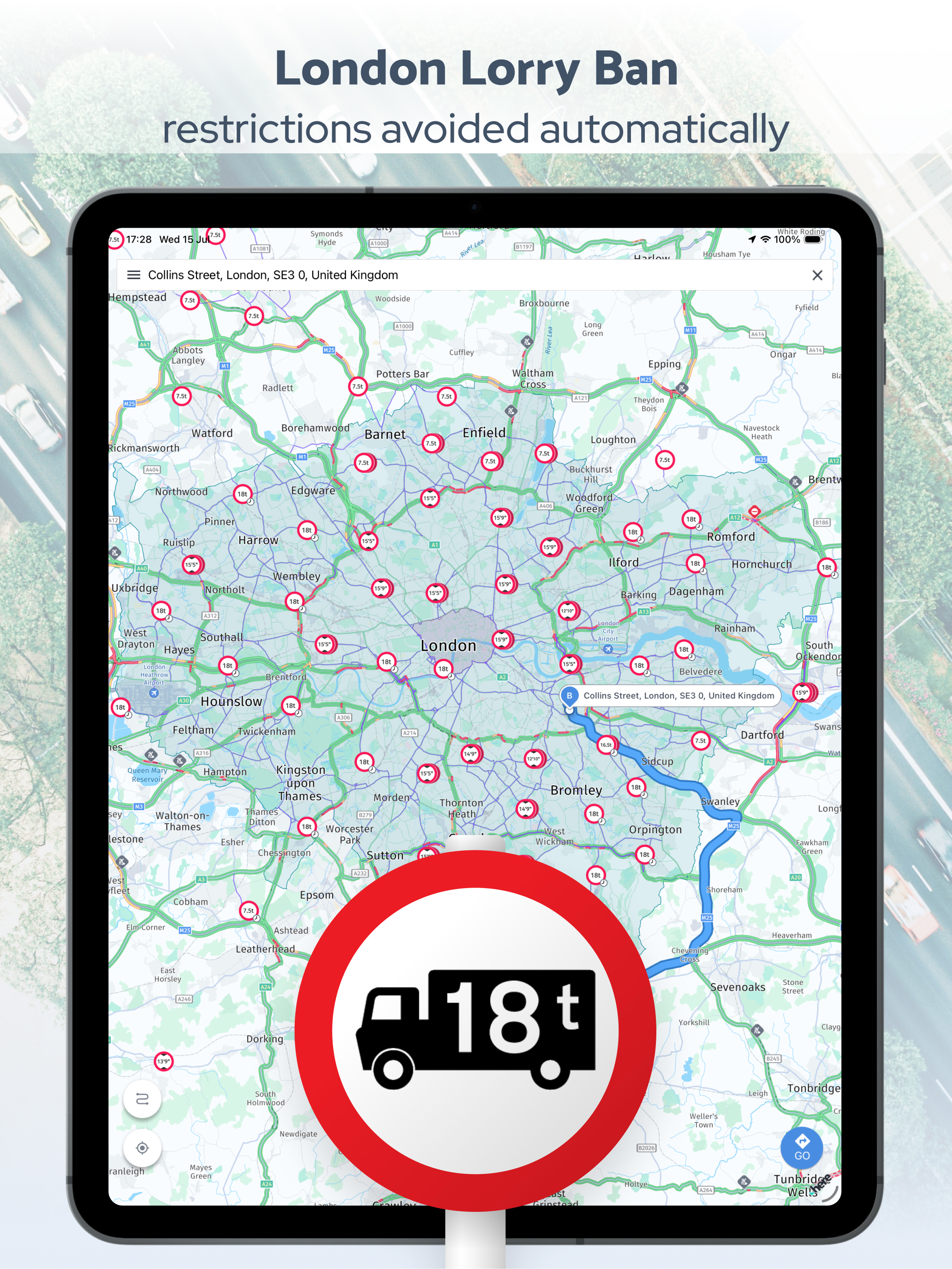 Lorry Route - HGV Navigation screenshot 13