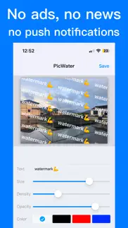 picwater - photo watermark iphone screenshot 4