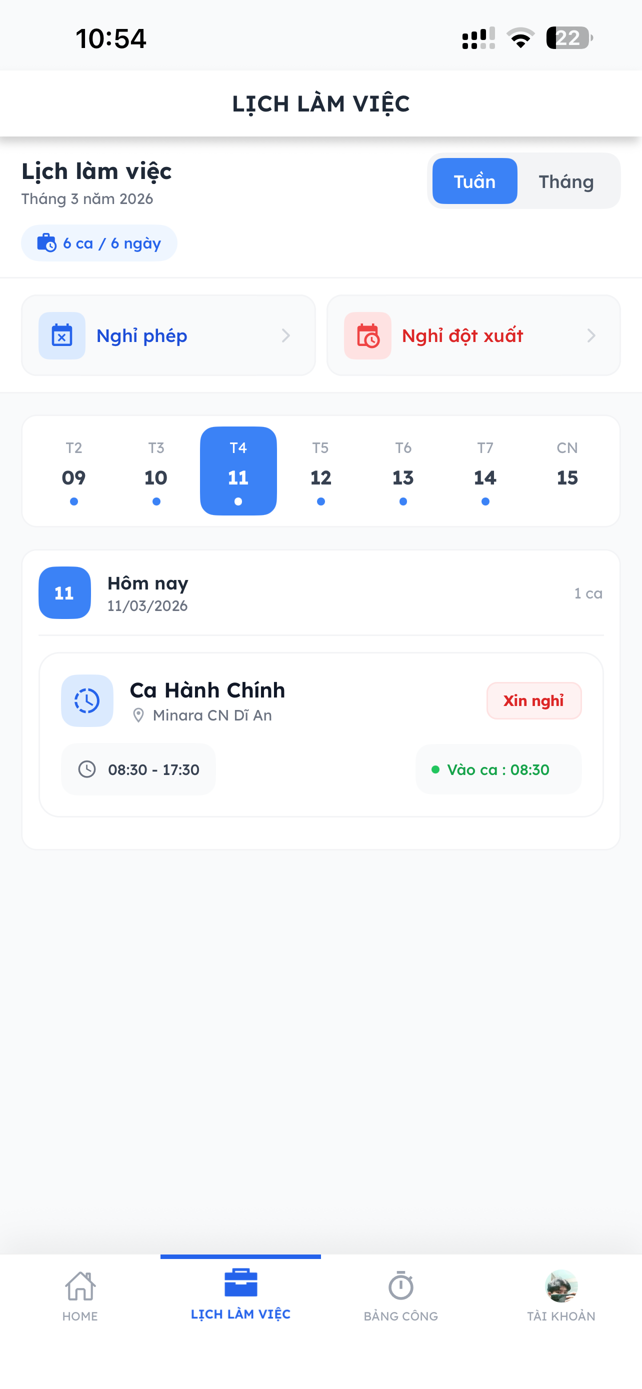 iTimer - Chấm công online
