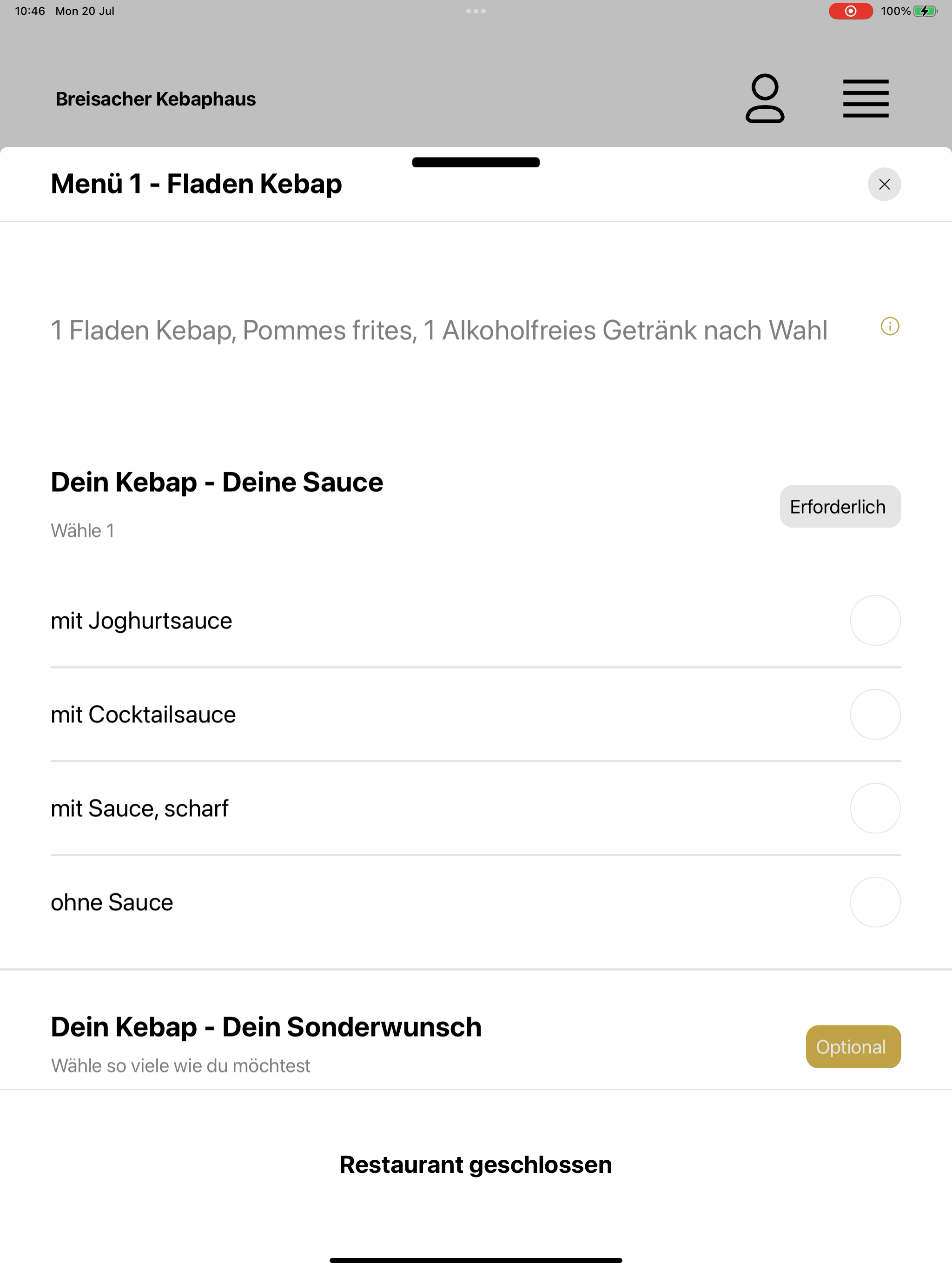 Breisacher Kebaphaus screenshot 15