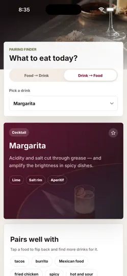 Capture d'écran de Sip Something sur iPhone 3