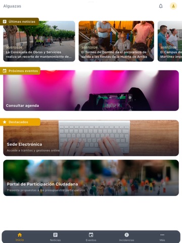 Alguazas Conect@ iPad screenshot 1