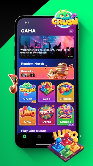 Screenshot #2 pour Ginwa-Karaoke&Voice Chat Room