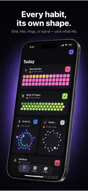 Mosaic - Habit Tracker screenshot 1