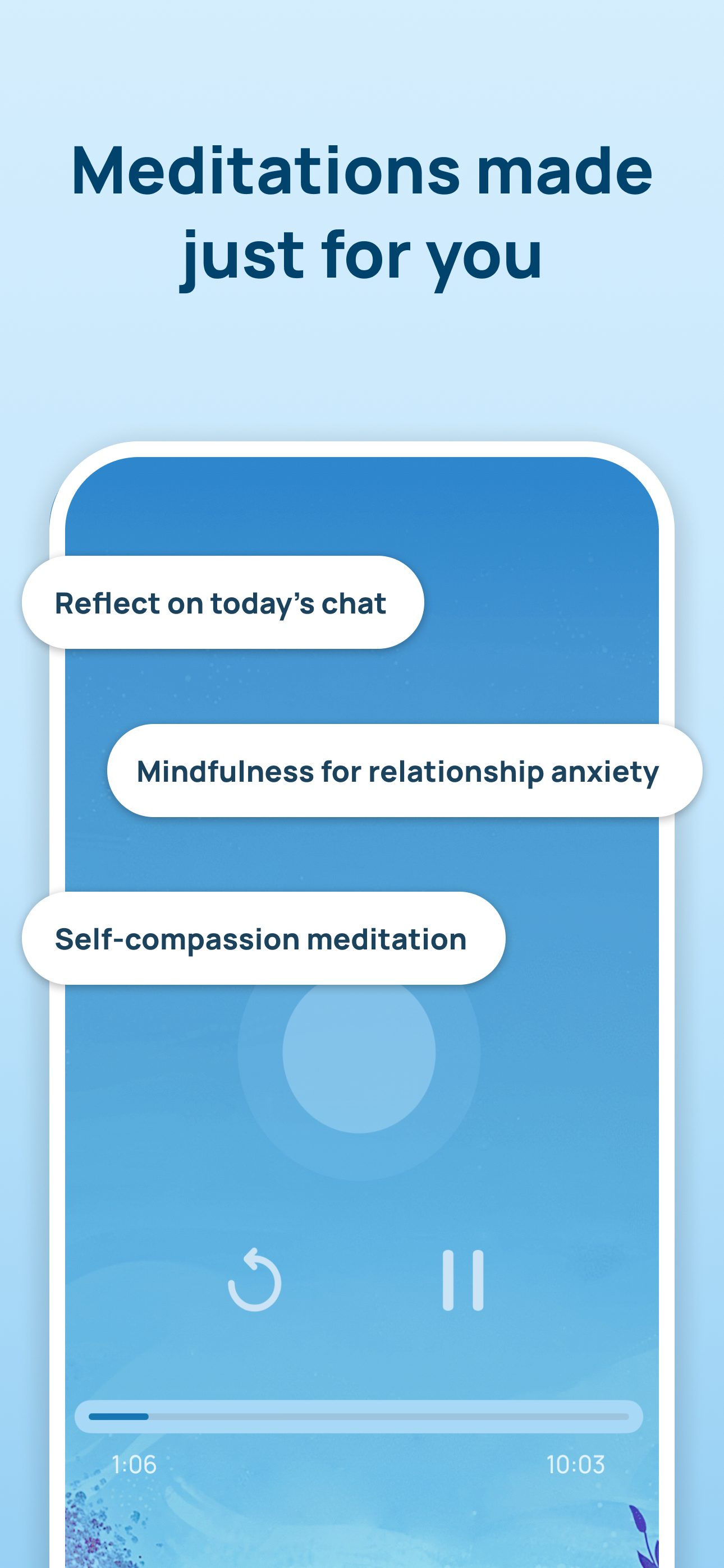 Wellness AI Therapy & Meditate screenshot 4
