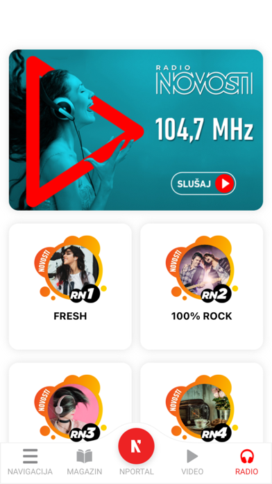 Večernje Novosti Screenshot
