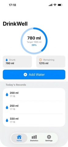 DrinkWell+ Screenshot 2 of 6