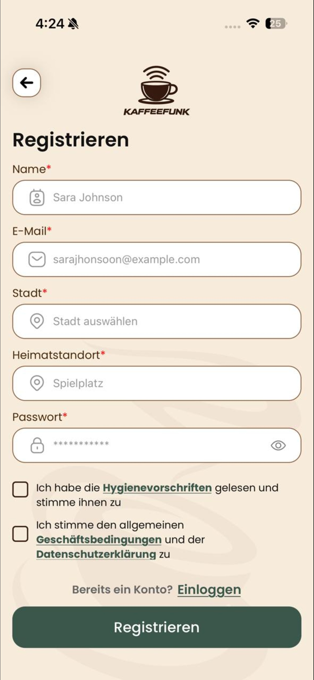 KaffeeFunk screenshot 3
