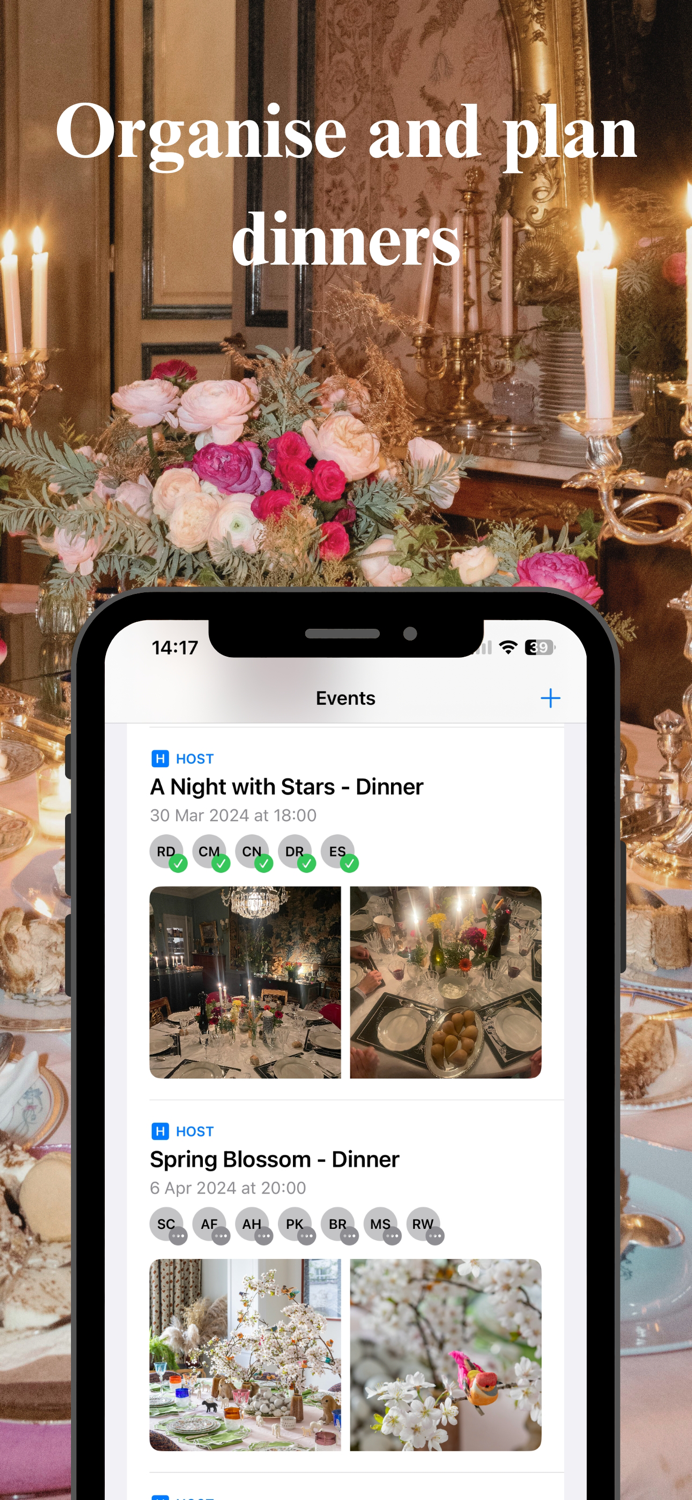 The Host - Seating plan and more
