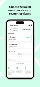 Spruce: Home Cleaning Service screenshot