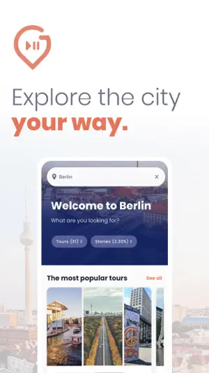 guidable - City Walking Tours screenshot 1