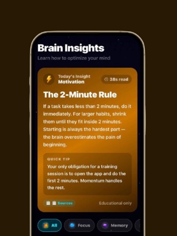 BrainGym Ai - Brain Training iPad screenshot