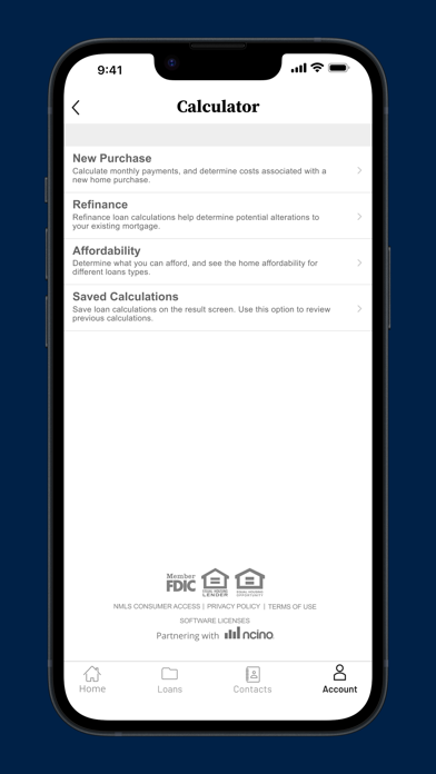 NCB Home Loan Screenshot