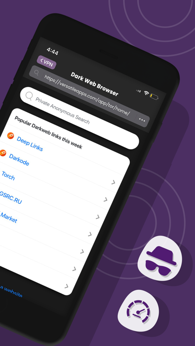 Screenshot #2 pour DarkNet: DarK Web Browser