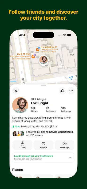 Gobi: AI Map with Friends screenshot 3 of 4