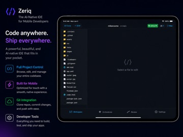 Zeriq ipad screenshot 2