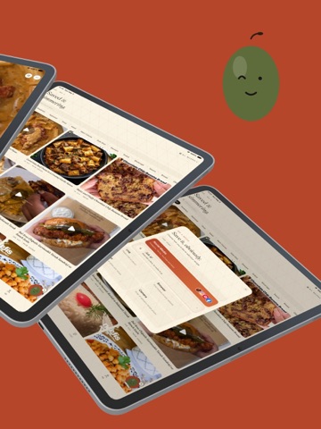Recipe Keeper & Cookbook: olly iPad screenshot