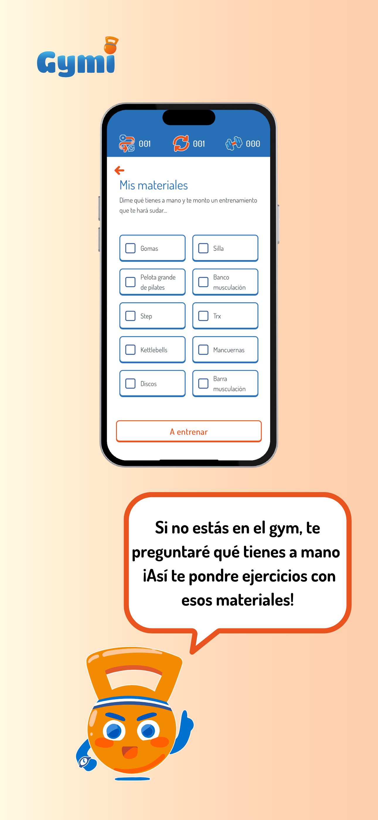 Gymi – Tu Entrenador Personal
