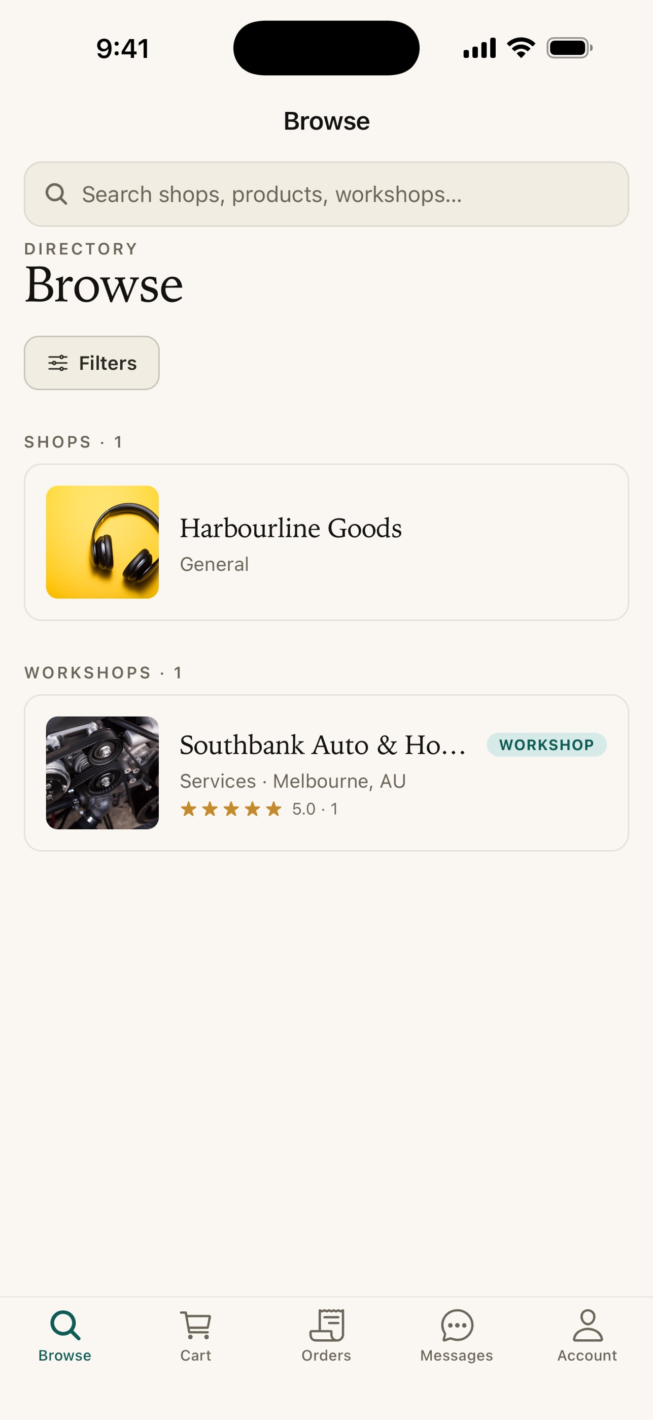 Screenshot 1 of NasuMarket: Shop, Book & Sell