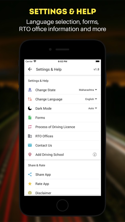 RTO Driving Licence Test India screenshot-8