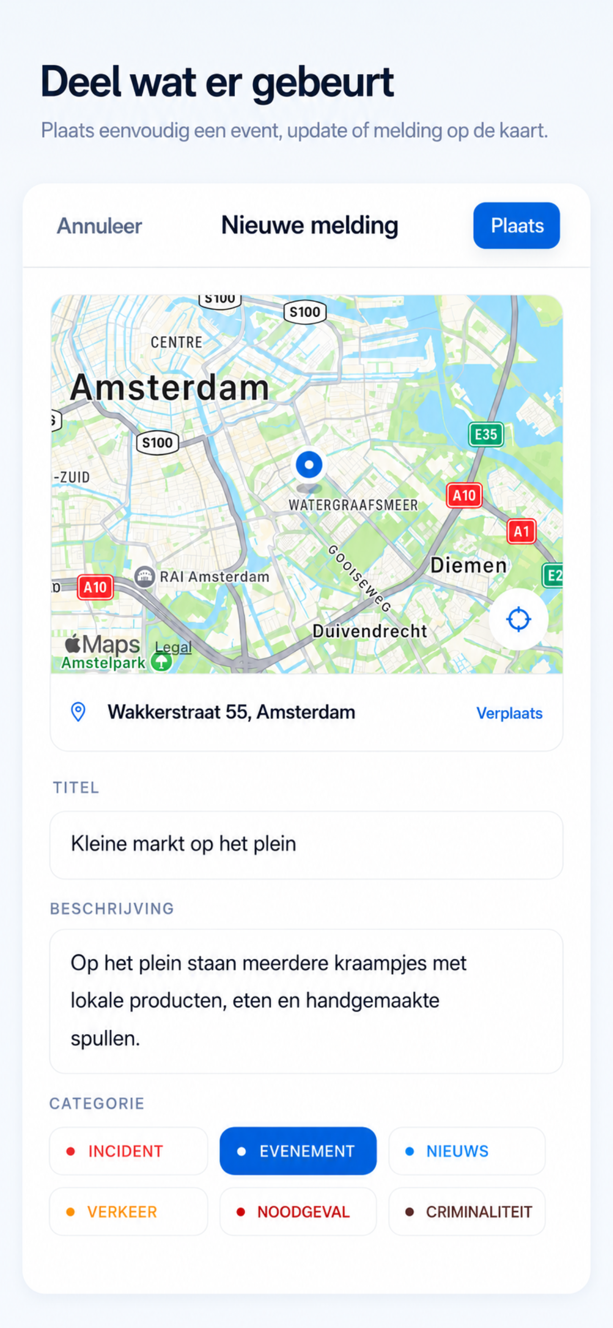 PlaceStory: Zie wat er speelt screenshot 4