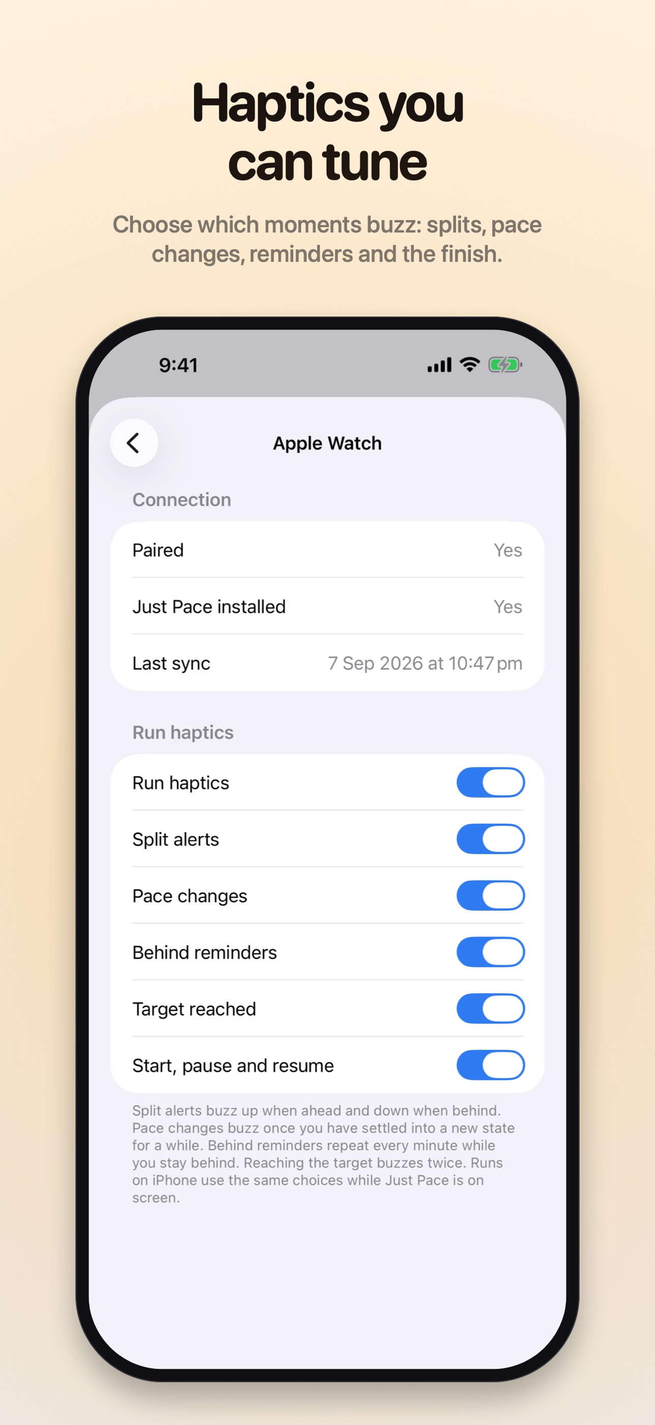 Screenshot 7 of Just Pace