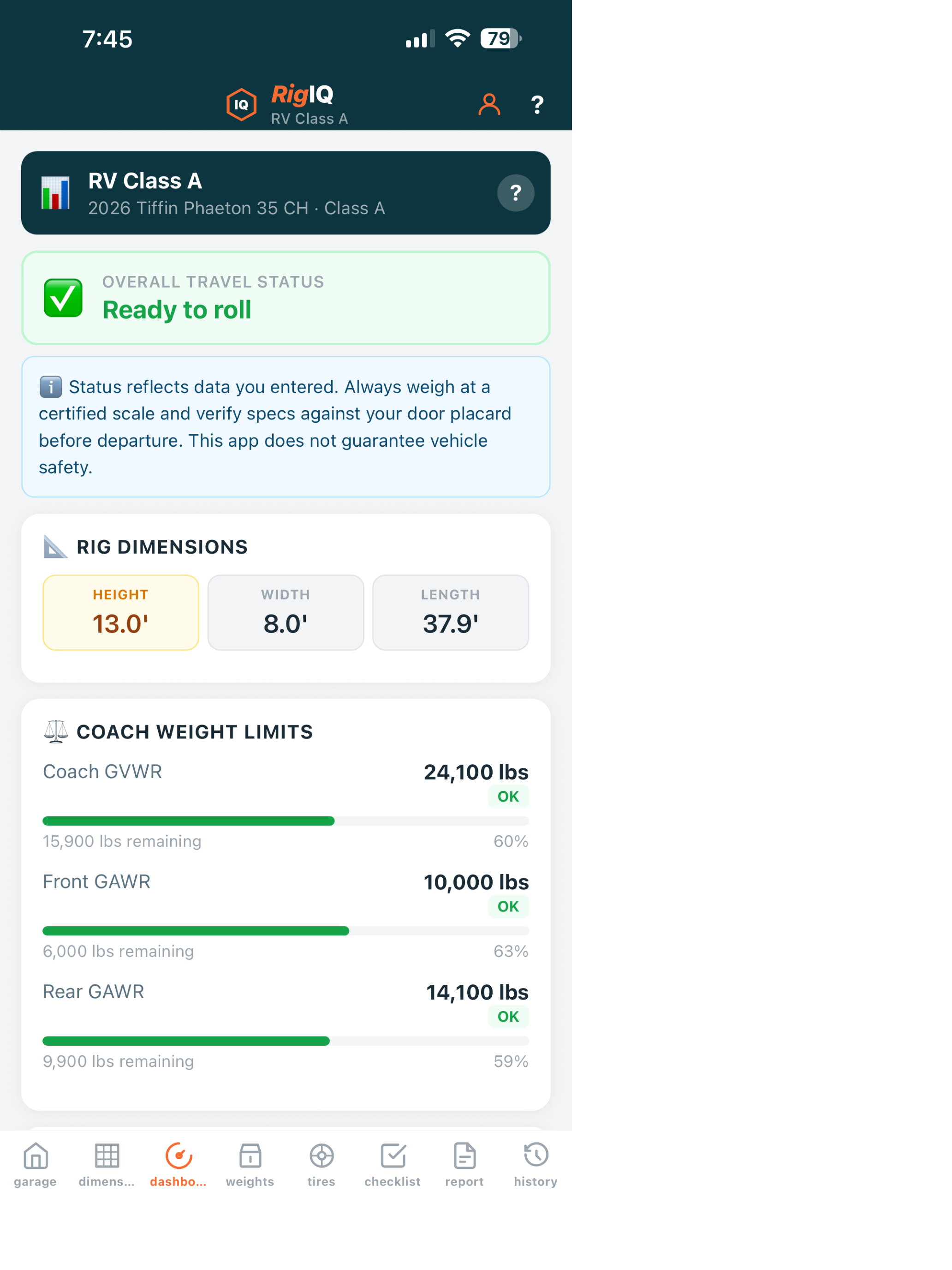 RigIQ RV Manager screenshot 7