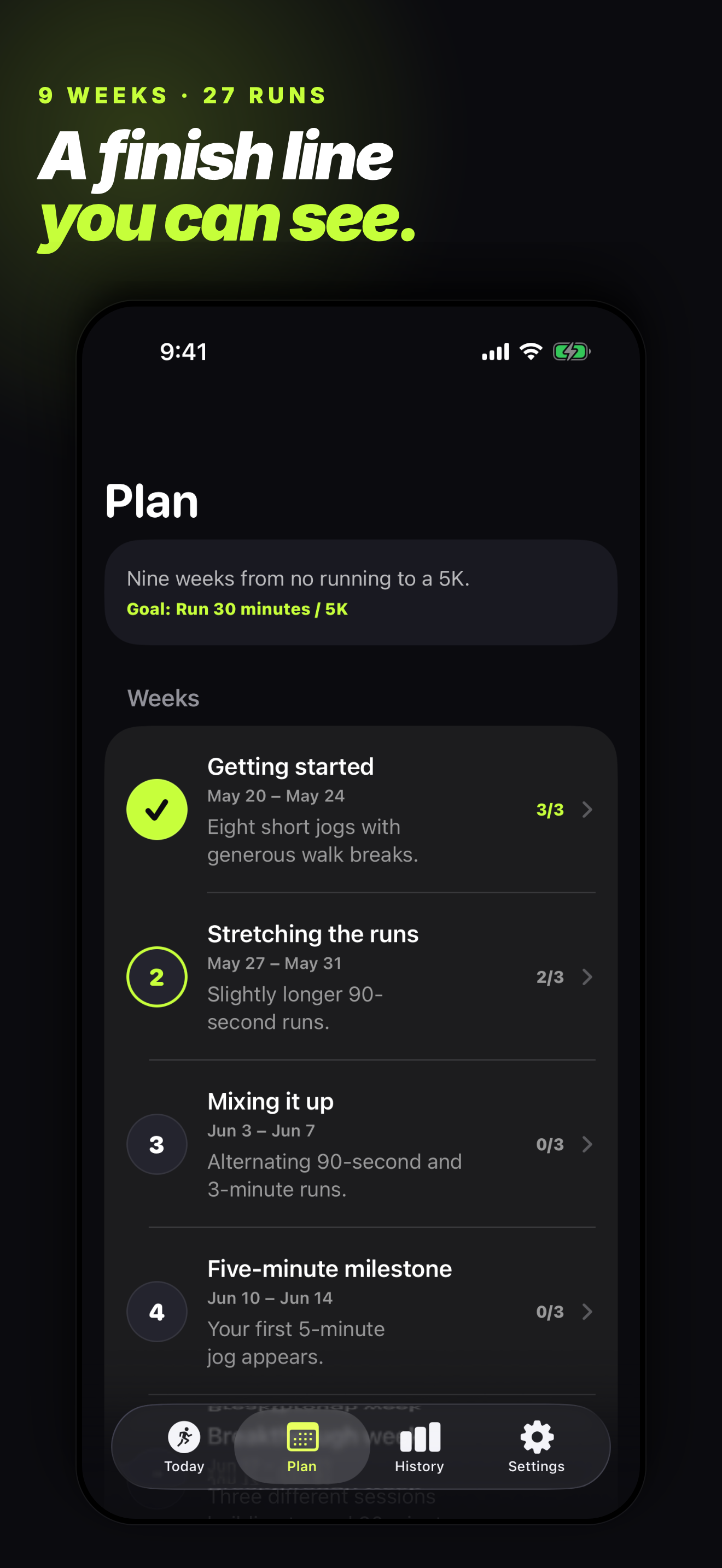 First Run: Couch to 5K