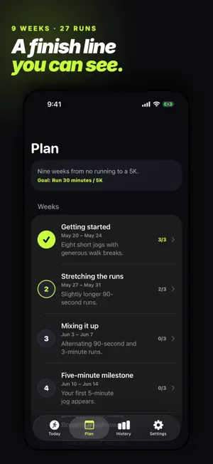 First Run: Couch to 5K screenshot 3