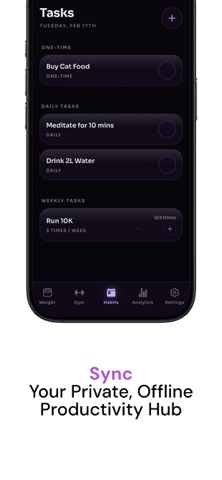 Sync - Tracker Screenshot 1 of 7