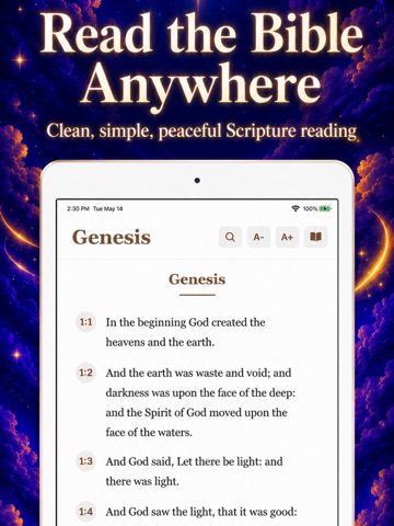 Bible Chat - Daily Verse iPad screenshot