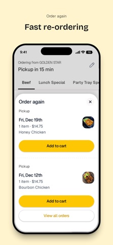 Golden Star To Go iPhone screenshot