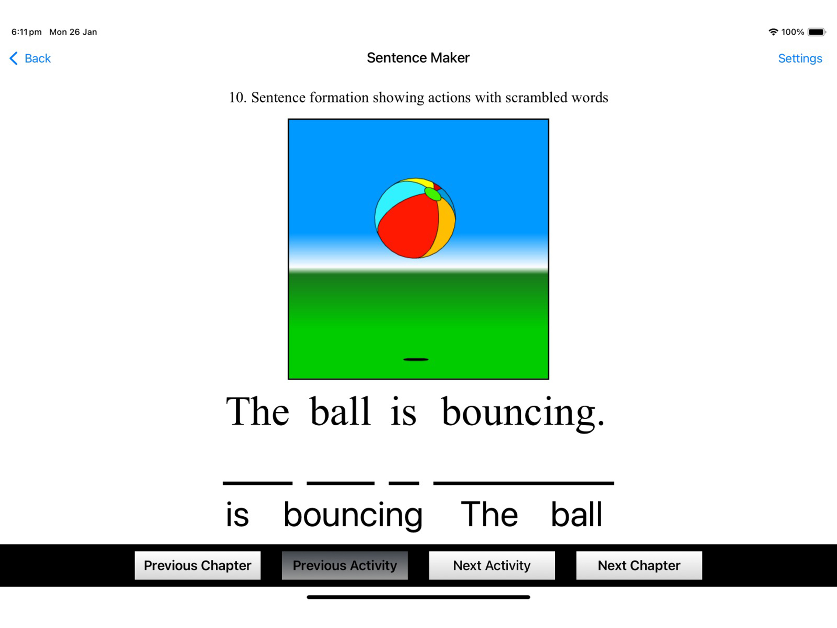 Sentence Maker App screenshot 5