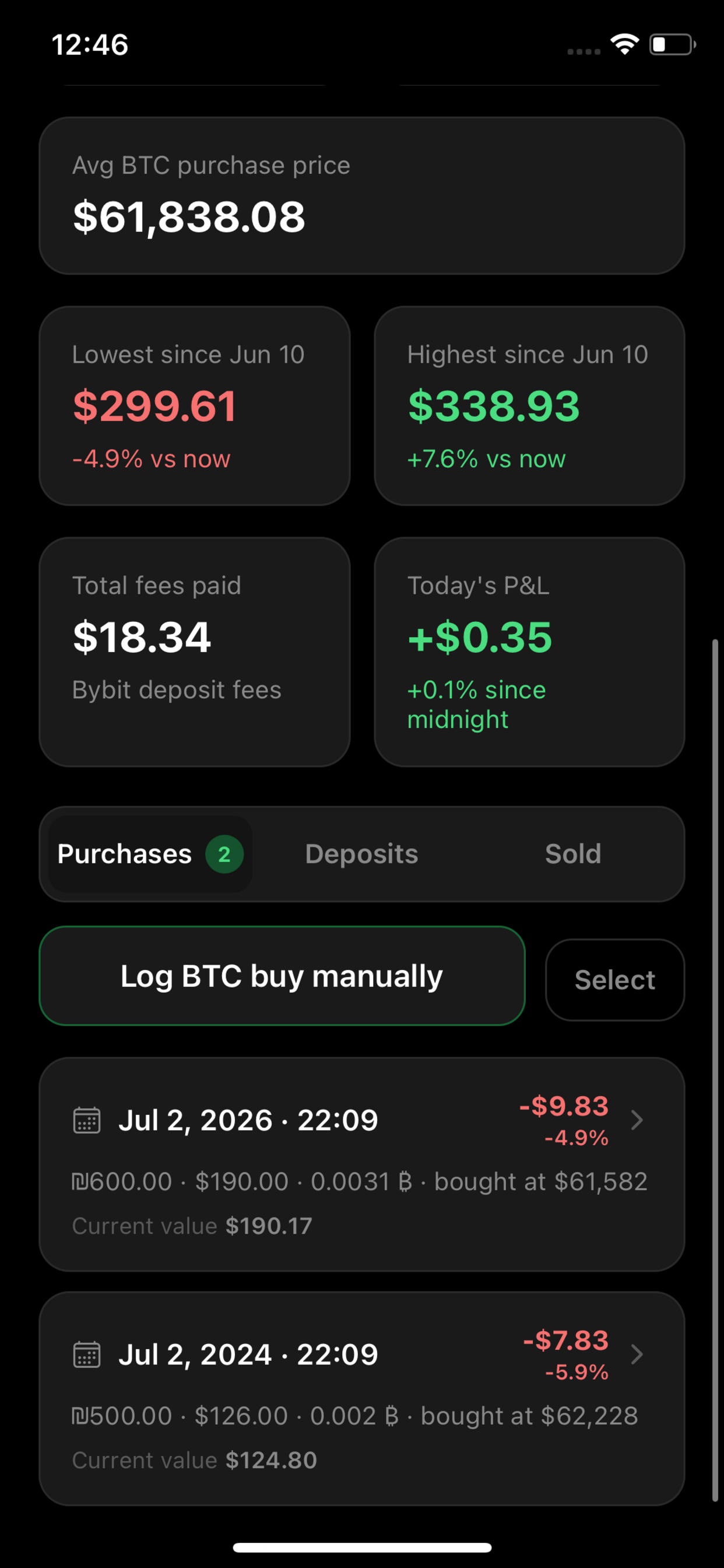 Crypto Profit Tracker screenshot 4