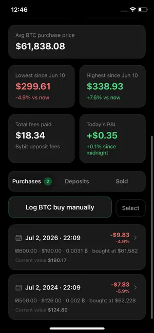 Crypto Profit Tracker screenshot 4