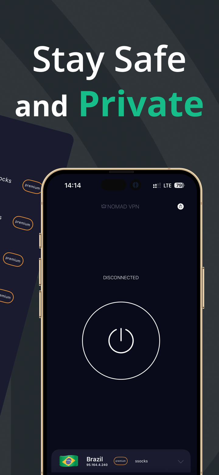 VPN Nomad - Express Proxy VON screenshot 3