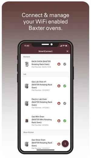 BAXTER SmartConnect screenshot 2
