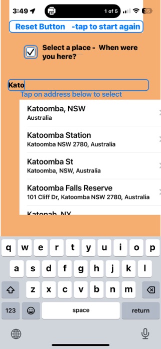 WhereOrWhen Screenshot 8 of 10