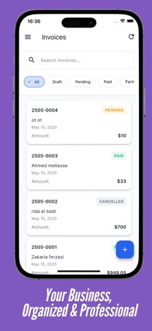 Invoice Estimate Generator screenshot
