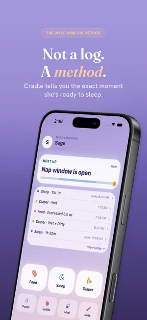 Cradle - Baby Tracker screenshot 2