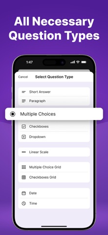 GForm Builder® ~ Google Form iPhone screenshot