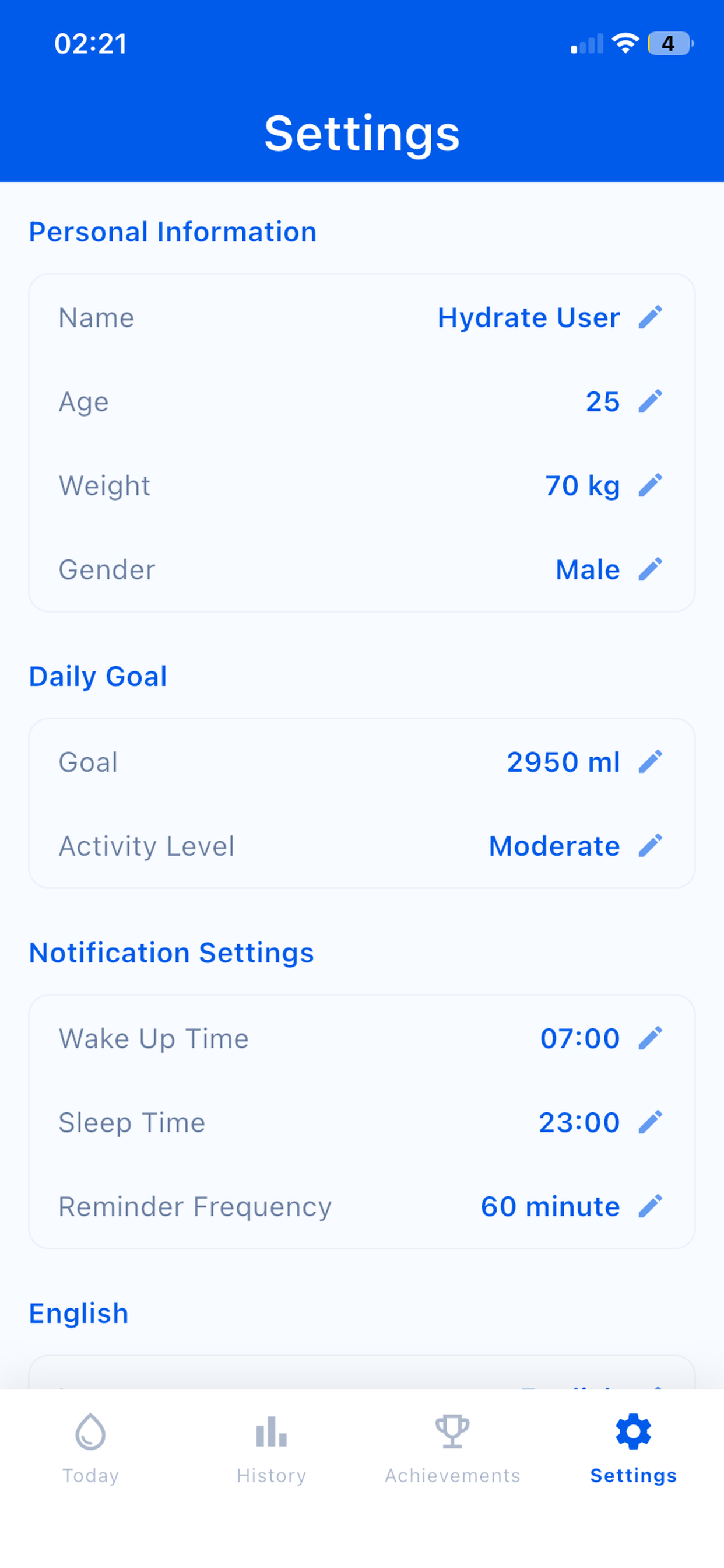 Hydrate: Water Reminder screenshot 6