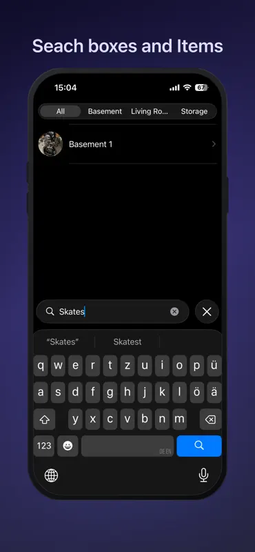 BoxQR – Smartes Box Inventar screenshot 6 of 8