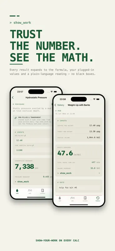 Drilling Calculator for Rigs screenshot 3 of 10